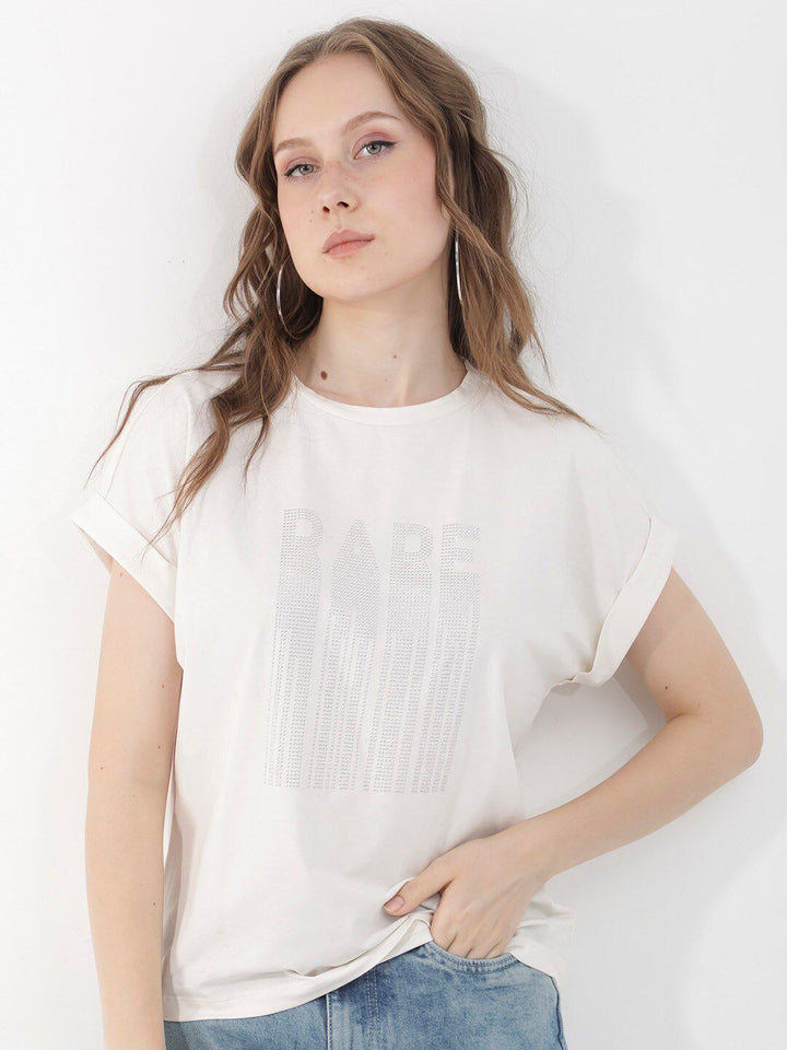 RAREISM Women Extended Sleeves Pockets T-shirt