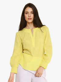 RAREISM Round Neck Cotton Top