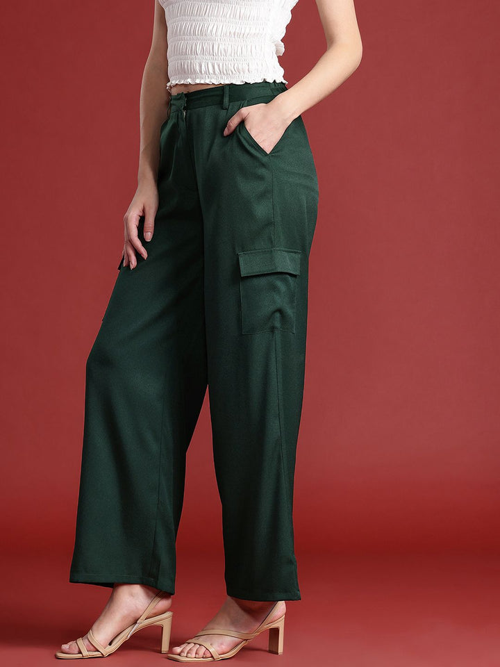 all about you Women Cargo Pockets Trousers