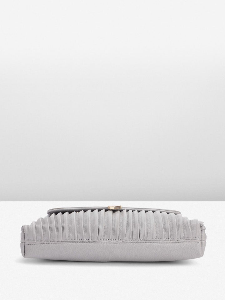 DressBerry Structured Pleated Sling Bag