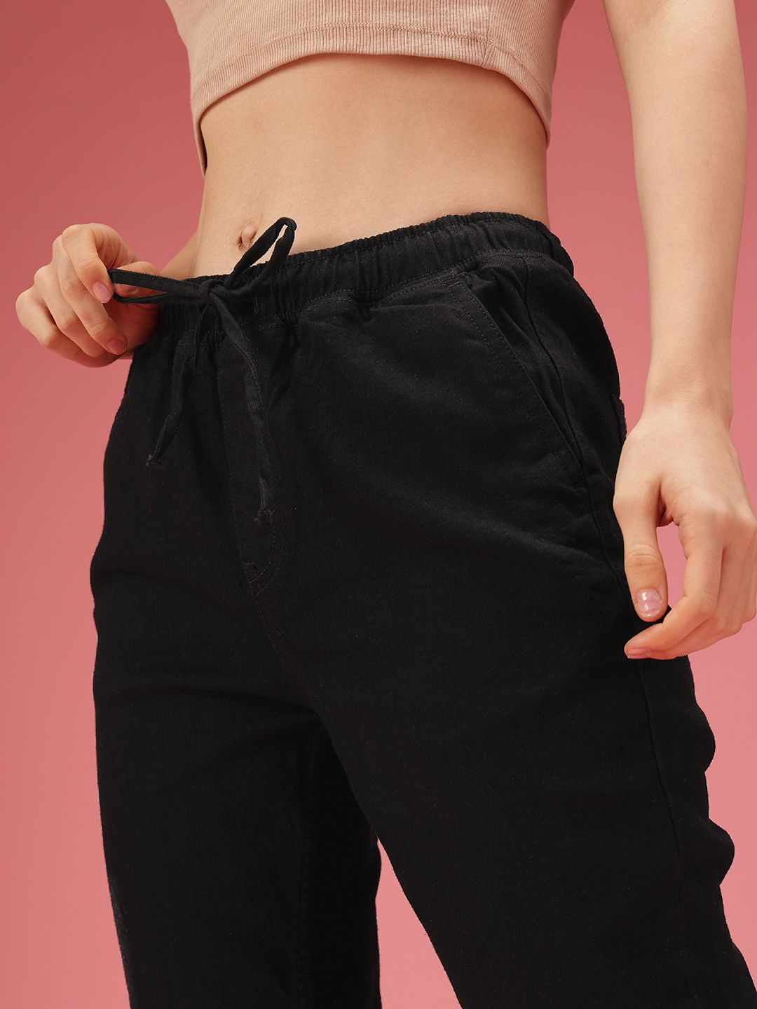 DressBerry Women High-Rise Stretchable Jogger