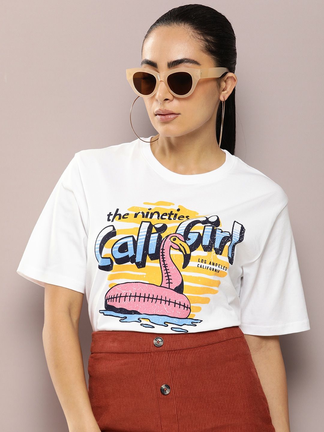 DILLINGER Graphic Printed Oversized Pure Cotton T-Shirt