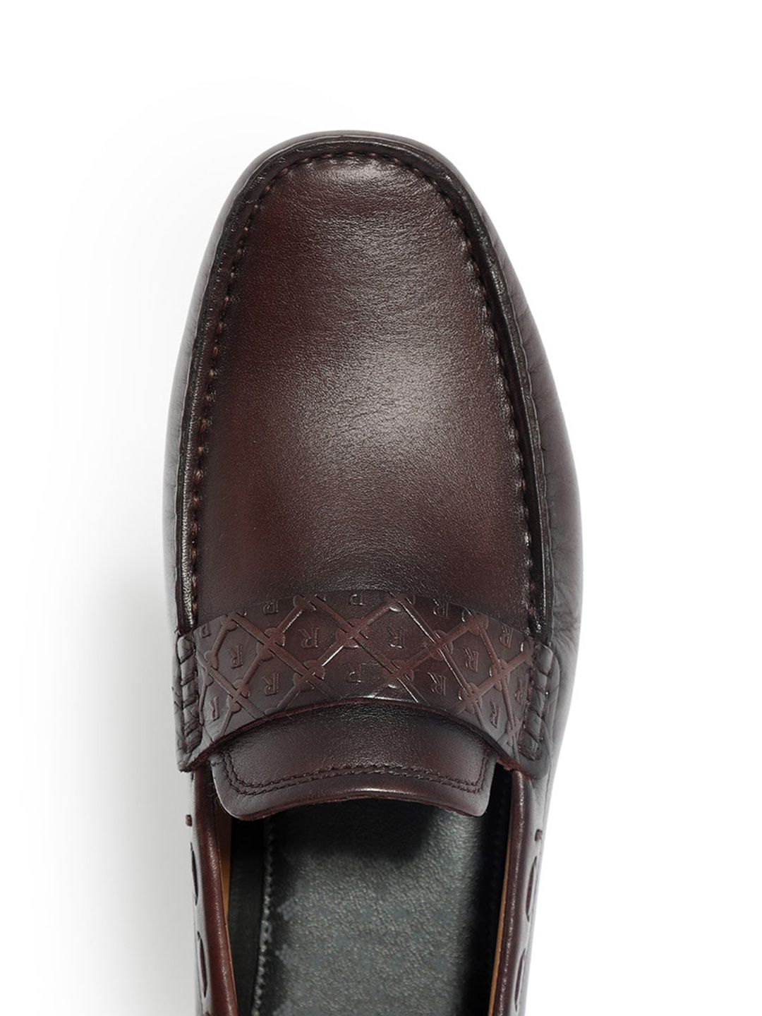 RARE RABBIT Men Bold Leather Formal Loafers