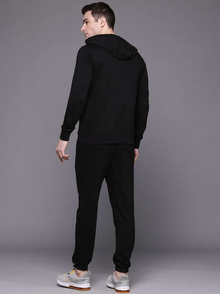 HRX by Hrithik Roshan Typography Printed Hooded Lifestyle Tracksuit