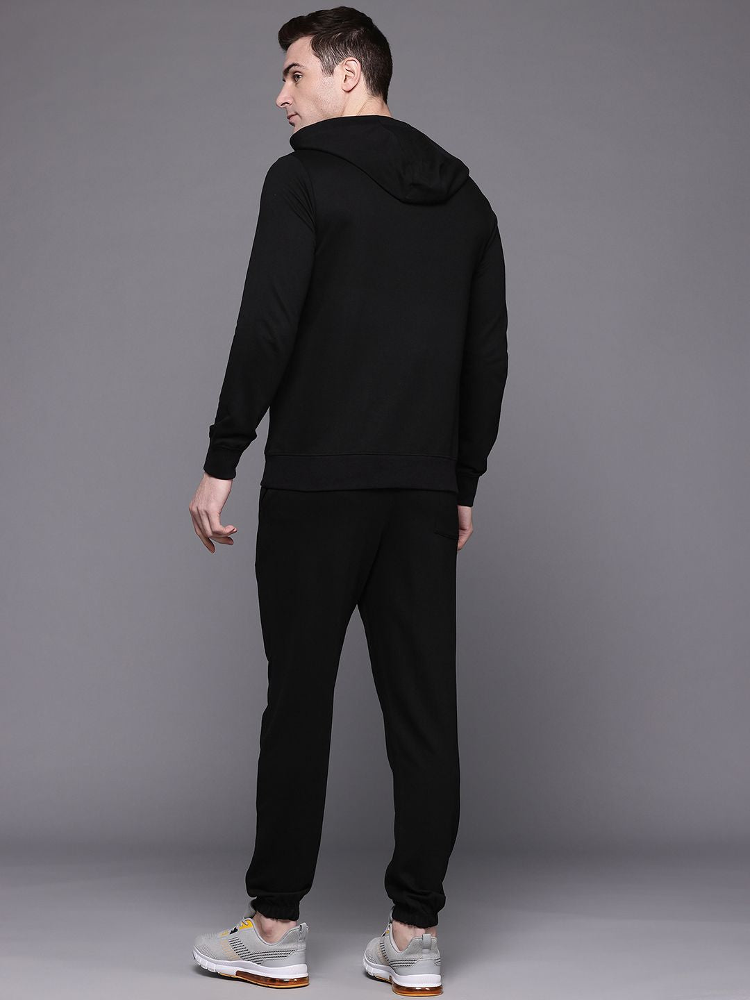 HRX by Hrithik Roshan Typography Printed Hooded Lifestyle Tracksuit