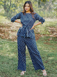 Libas Ethnic Motifs Printed Pure Cotton Night suit