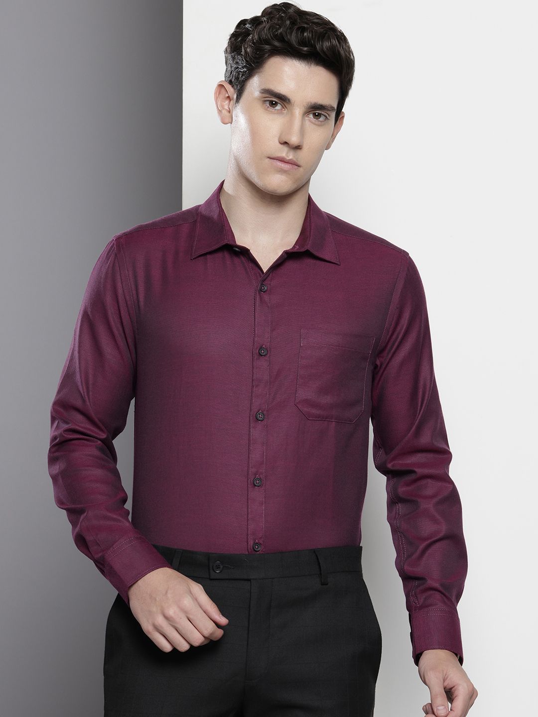 The Indian Garage Co. X Luxe Slim Fit Formal Shirt