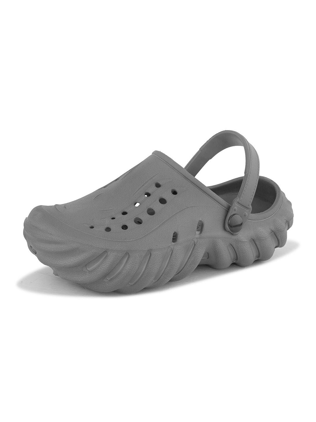 HRX by Hrithik Roshan Men Grey Self Design Clogs