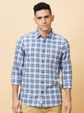 Being Human Men Slim Fit Tartan Checks Opaque Checked Casual Shirt