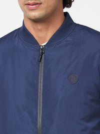 SPYKAR Henley Collar Bomber Jacket