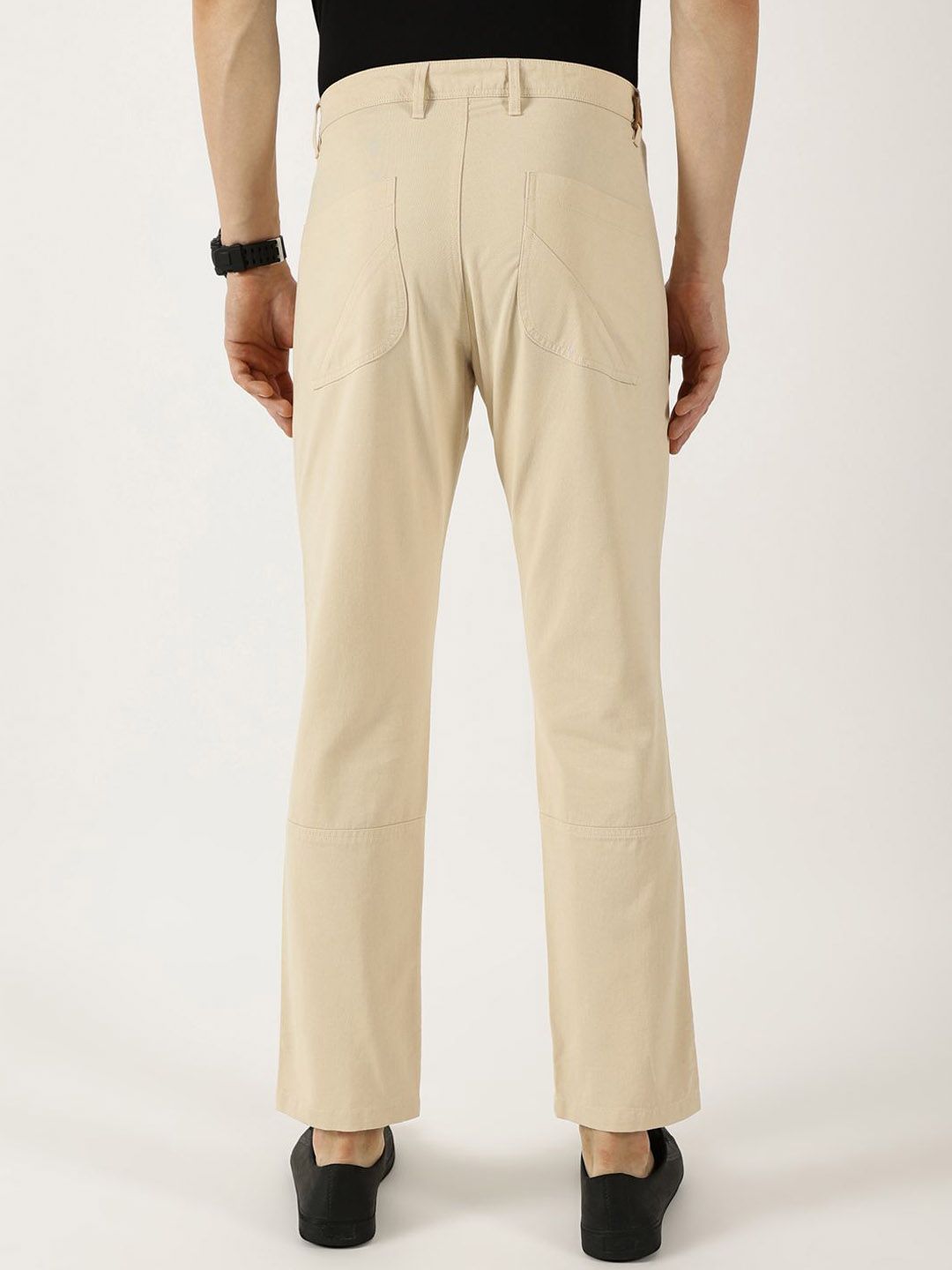 Thomas Scott Men Smart Straight Fit Easy Wash Trousers
