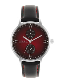 French Connection Men Printed Dial & Leather Straps Analogue Watch FCN066MBL