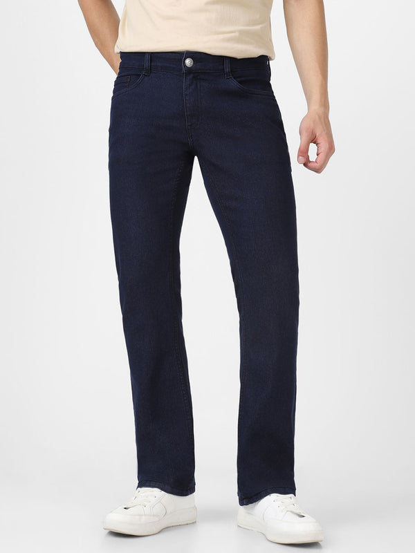 Urbano Fashion Men Mid Rise Light Fade Stretchable Bootcut Jeans