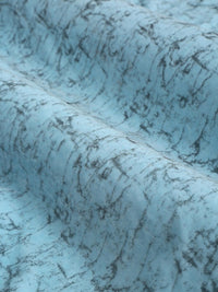 Cortina Turquoise Blue Set of 2 Room Darkening Velvet Door Curtain