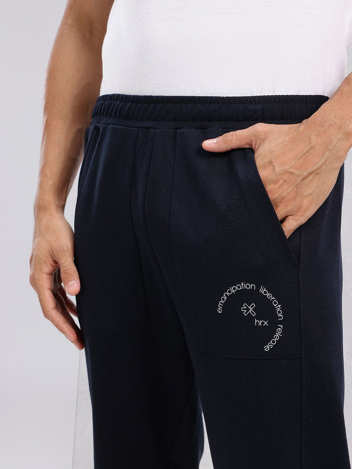 HRX by Hrithik Roshan Men Placement Print Yoga Joggers