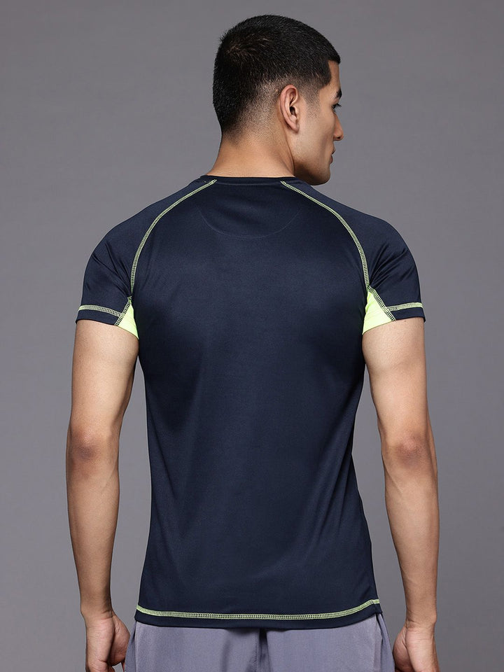 HRX by Hrithik Roshan Colourblocked Lifestyle T-shirt