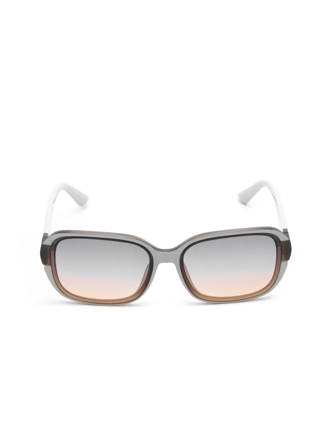 IRUS by IDEE Women Oval Sunglasses with UV Protected Lens IRS1351C4SG-Gunmetal