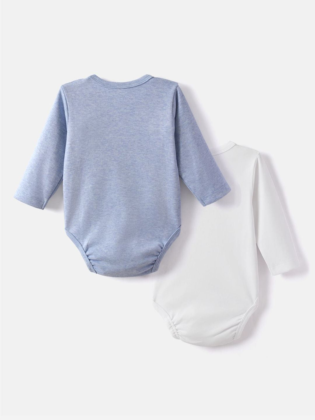 Nauti Nati Infants Pack Of 2 Printed Pure Cotton Bodysuit