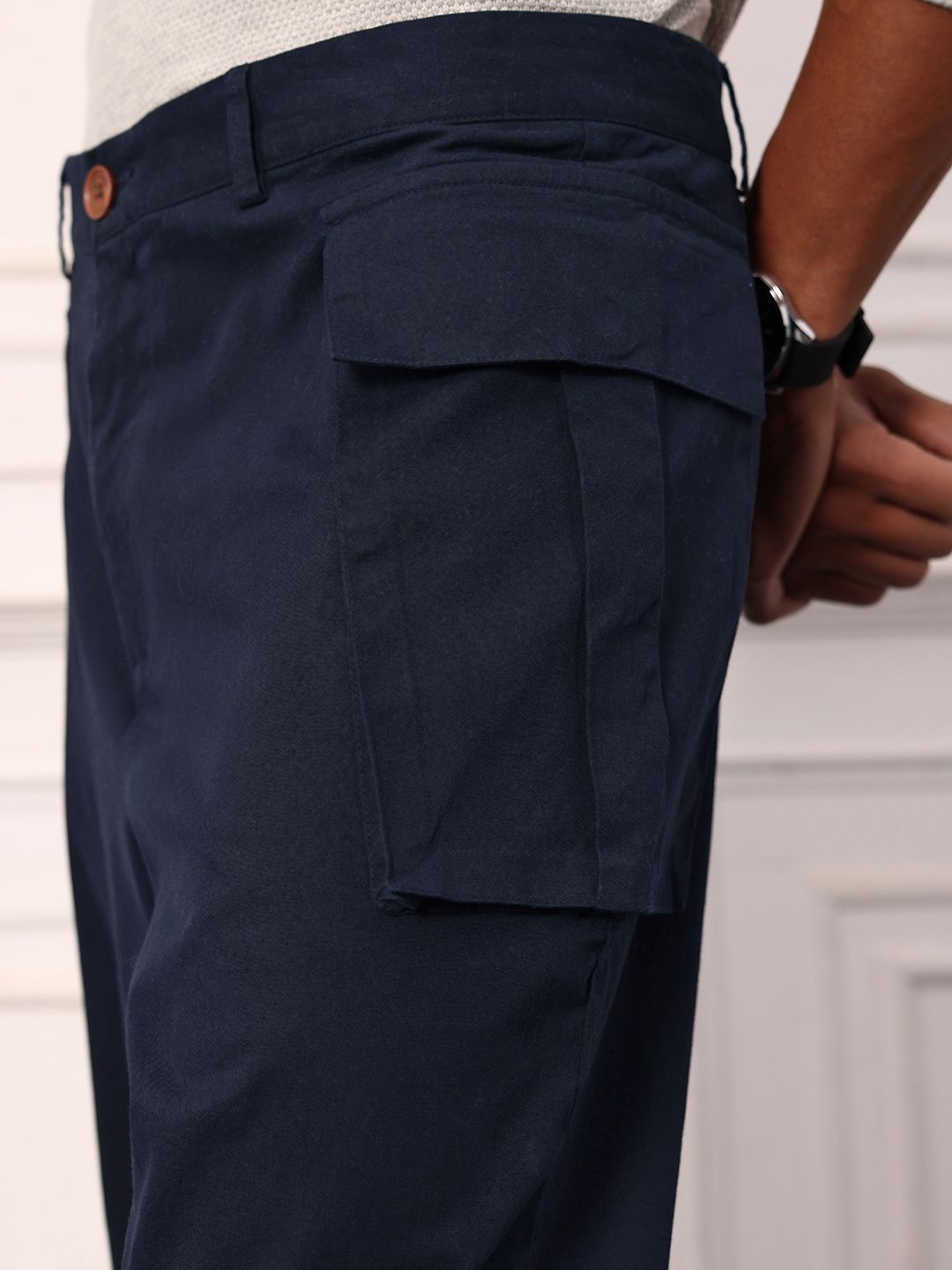 Mr Bowerbird Men Cargo-Style Trousers
