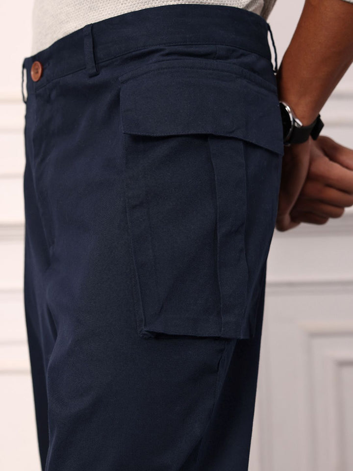Mr Bowerbird Men Cargo-Style Trousers