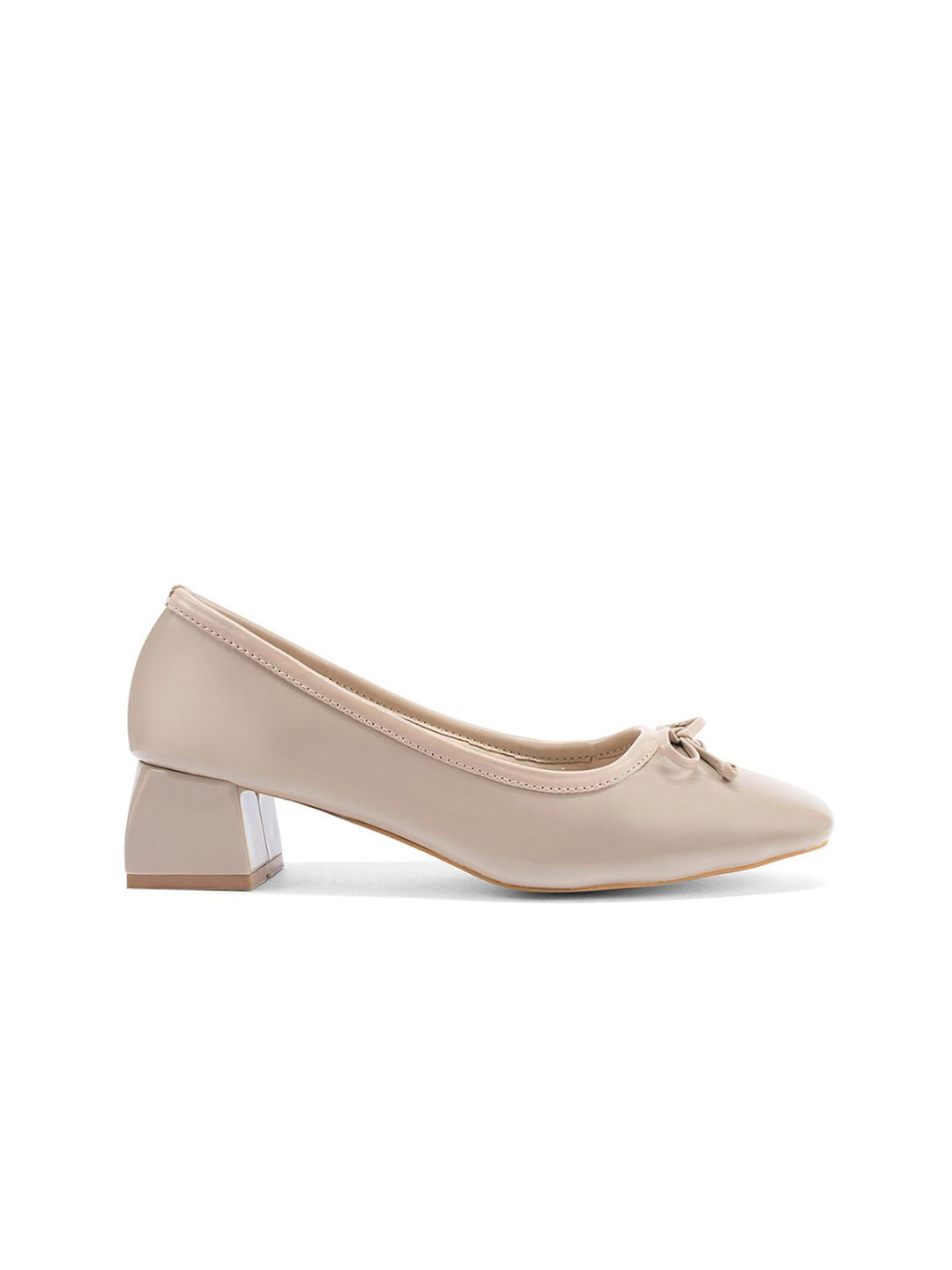 Lino Perros Women Block Pumps with Bows