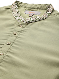 Anouk Men Regular Sequinned Embellished Kurta with Pyjamas
