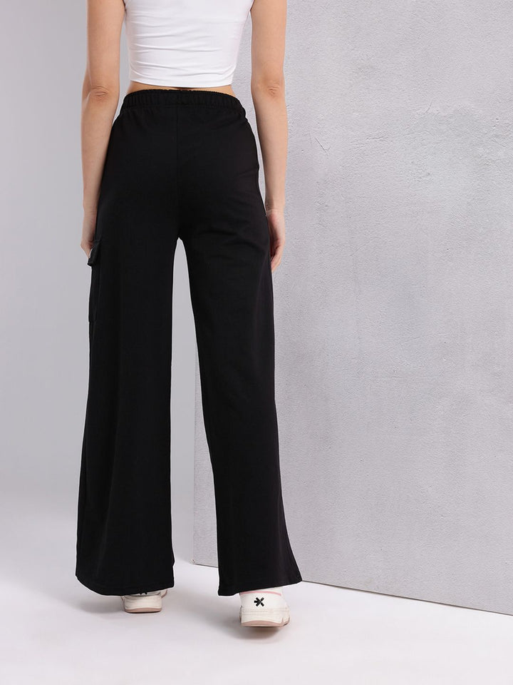 HRX by Hrithik Roshan  Women Lifestyle Side Stripe Cargo Track Pants