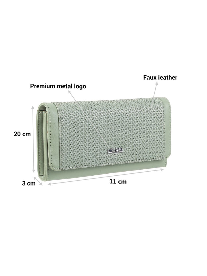 Mochi Textured Two Fold Wallet