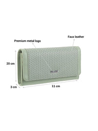 Mochi Textured Two Fold Wallet