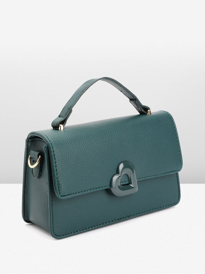 DressBerry Solid Structured Satchel