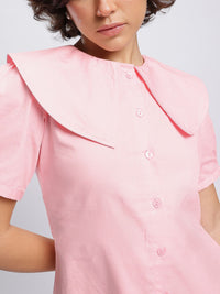 DressBerry Cherry Blossom Charm Drop-Waist Mini Dress