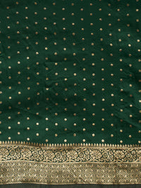 KALINI Ethnic Motifs Woven Design Zari Banarasi Saree