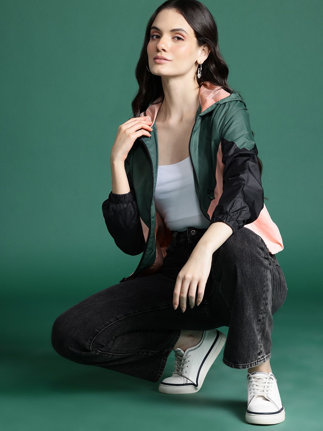 DressBerry Colourblocked Tailored Jacket