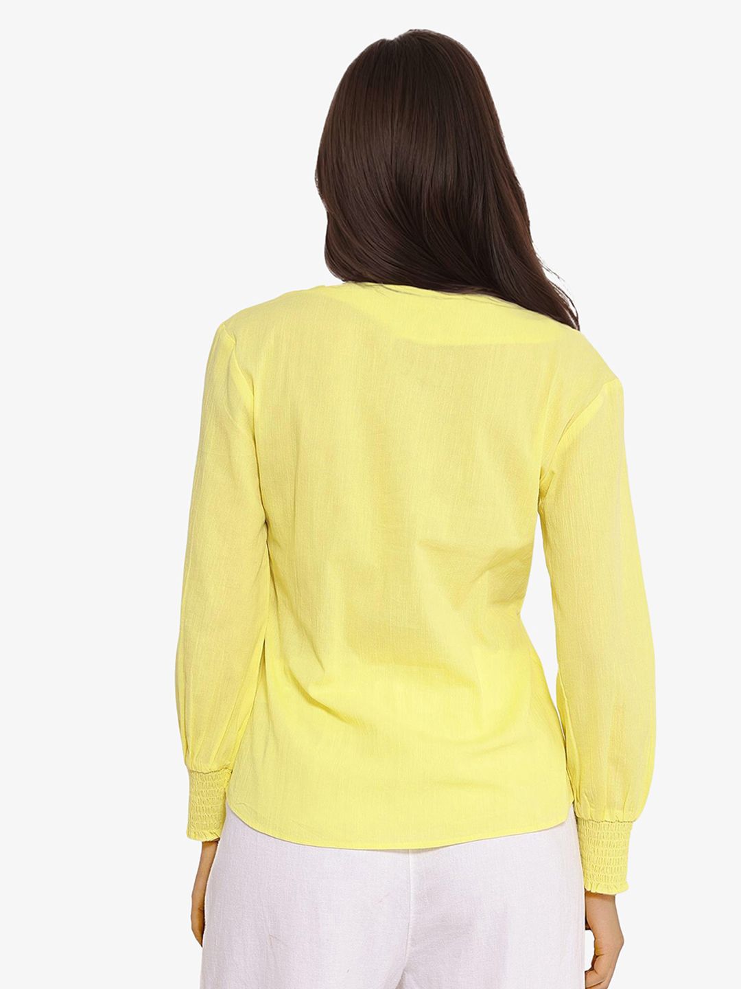 RAREISM Round Neck Cotton Top