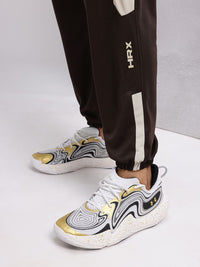 HRX by Hrithik Roshan Men Side Striped Mid-Rise Rapid-Dry Training Joggers