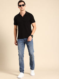 Being Human Men Slim Fit Low Distress Light Fade Stretchable Jeans