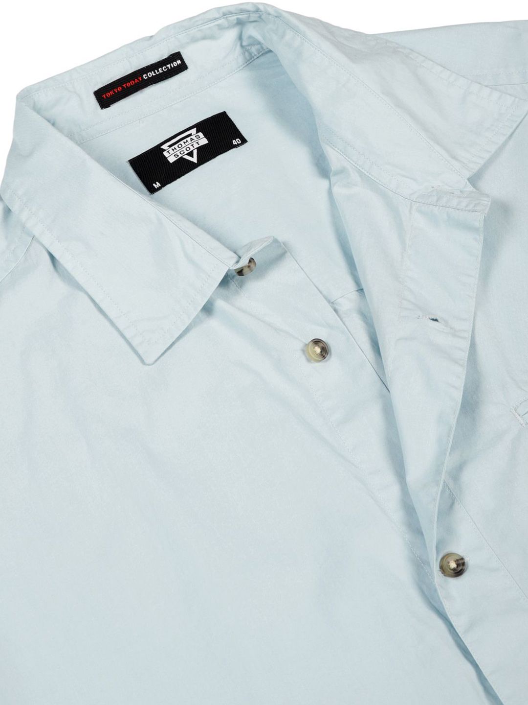 Thomas Scott Men Premium Opaque Cotton Casual Shirt