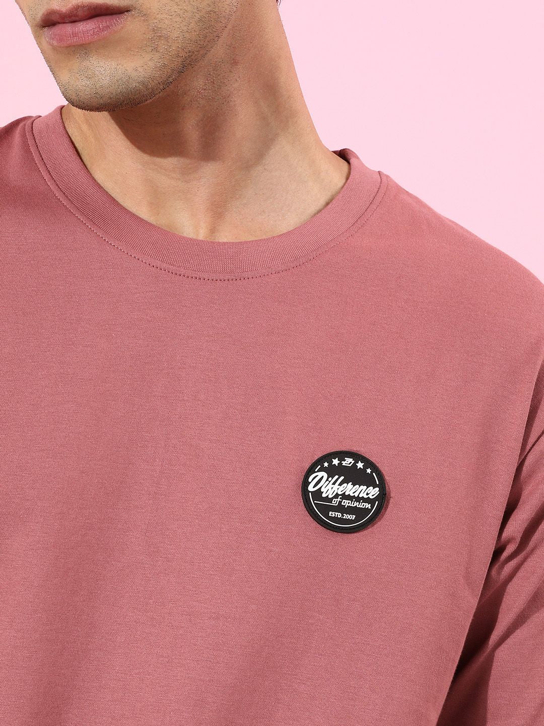 Difference of Opinion Graphic Printed Oversized T-shirt