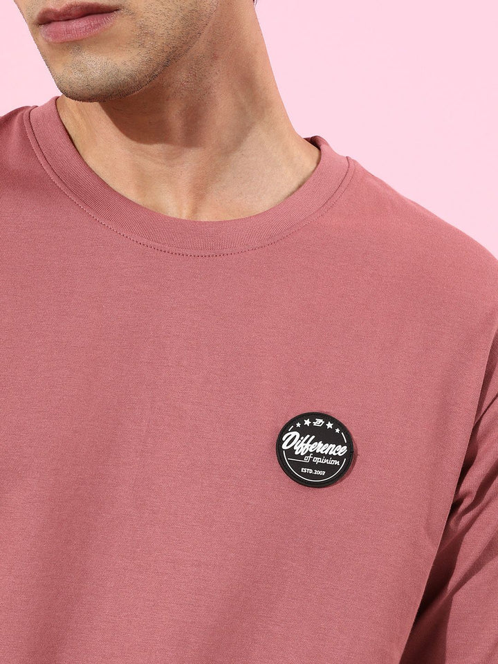 Difference of Opinion Graphic Printed Oversized T-shirt