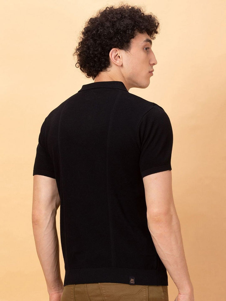 Being Human Men Polo Collar Pockets T-shirt