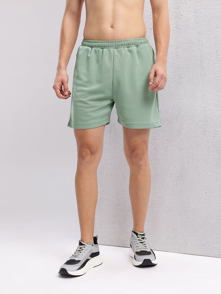 HRX by Hrithik Roshan Men Typography Printed Running Sports Shorts