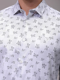 The Indian Garage Co Men Slim Fit Opaque Printed Casual Shirt