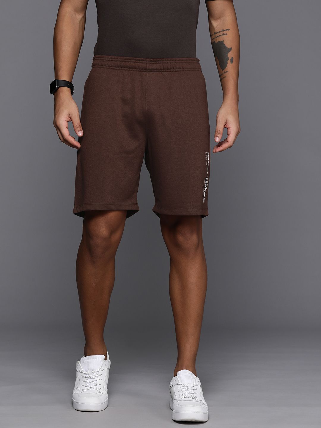 HRX by Hrithik Roshan Men Lifestyle Knit Shorts