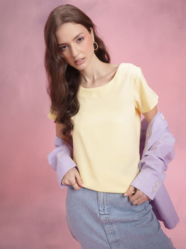 DressBerry Round Neck Top