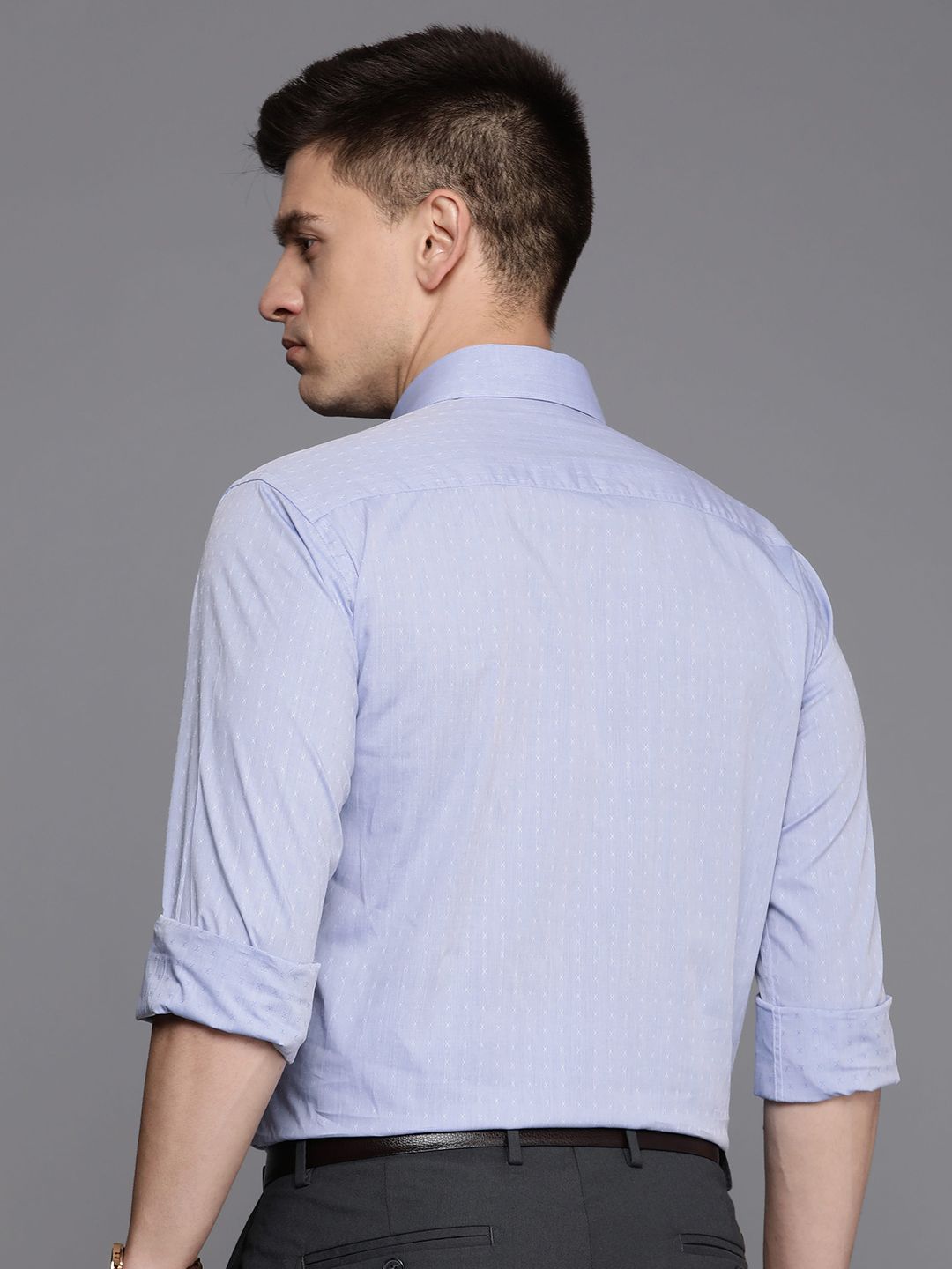 Raymond Men Slim Fit Pure Cotton Formal Shirt