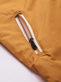 The Indian Garage Co Hooded Slim Fit Bomber Jacket with Zippered Insert Pockets