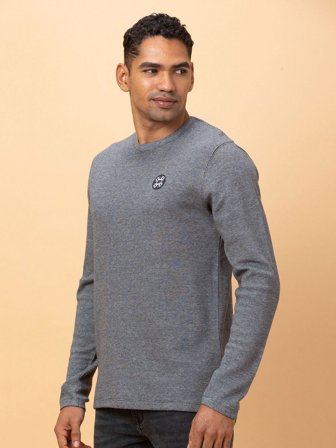 Being Human Men Applique T-shirt