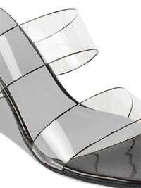 Metro Double Straps Slim Heels
