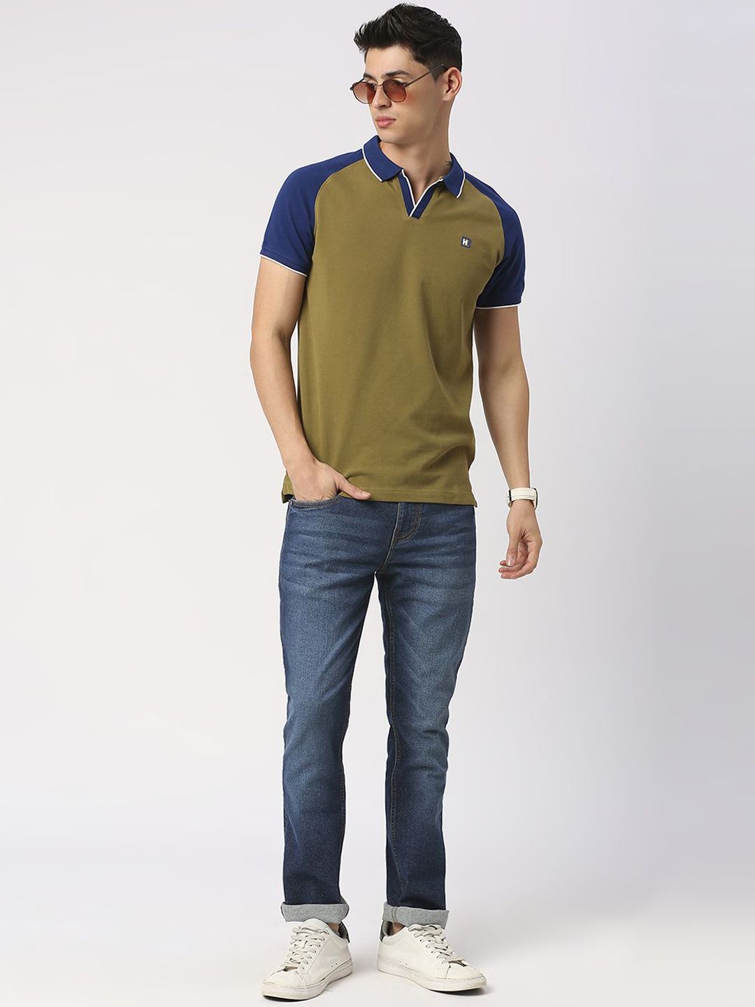 Being Human Men Slim Fit Heavy Fade Jeans