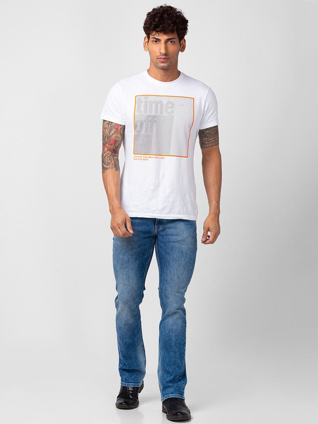 SPYKAR Men Cotton Relaxed Fit Stretchable Jeans